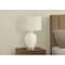 Monarch Specialties Lighting, 26 in.H, Table Lamp, Ivory / Cream Shade, Cream Ceramic, Transitional I 9625 - alternate 4